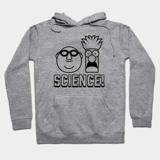 Muppets Science Bunsen and Beaker Hoodie by stayfrostybro